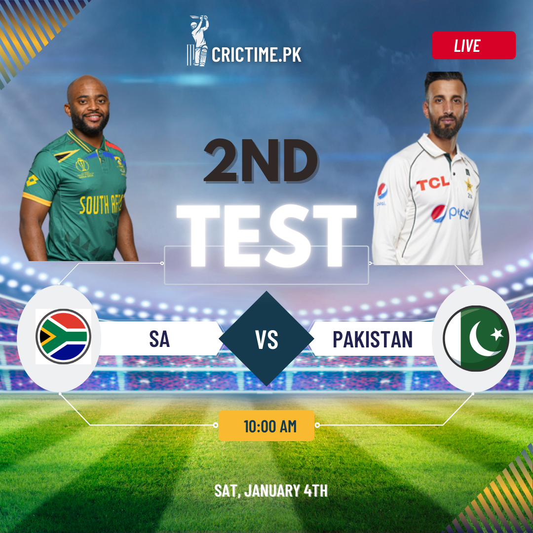 Pakistan vs South Africa 2nd Test Match 2025